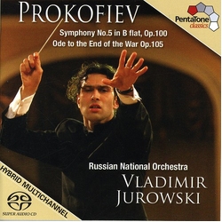 Sergei Prokofiev / Vladimir Jurowski / Russian National Orchestra Symphony No. 5 In B Flat, Op. 100 / Ode To The End Of The War Op. 105 Vinyl LP