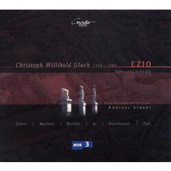 Christoph Willibald Gluck / Neue Düsseldorfer Hofmusik / Andreas Stoehr Ezio. Opera Seria In Tre Atti (Prager Fassung Von 1750) Vinyl LP