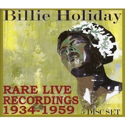 Billie Holiday Rare Live Recordings 1935 - 1959 Vinyl LP