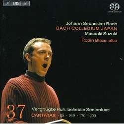 Bach J.S. Blaze Japan Suzuki Cantatas 37 (Hybr) SACD CD