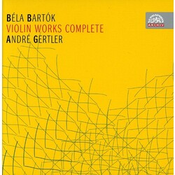 Béla Bartók / André Gertler Violin Works Complete Vinyl LP
