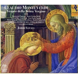 Claudio Monteverdi / Coro Del Centro Di Musica Antica Di Padova / La Capella Reial De Catalunya / Jordi Savall Vespro Della Beata Vergine 1610 Vinyl L