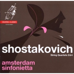 Dmitri Shostakovich / Amsterdam Sinfonietta String Quartets 2 & 4 SACD