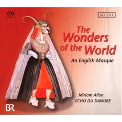 Echo Du Danube / Miriam Allan The Wonders of the World - An 17th Century English Masque Vinyl LP