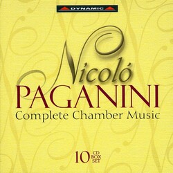 PaganinN. Comp Chamber Music 3 CD