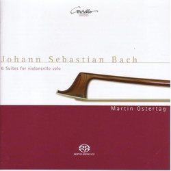 Bach J.S. Ostertag 6 Suites For Violoncello Solo Bwv 1007 - 1012 SACD CD