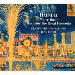 Georg Friedrich Händel / Le Concert Des Nations / Jordi Savall Water Music - Music For The Royal Fireworks Vinyl LP