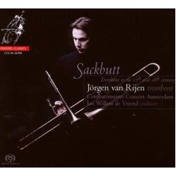 Van Rijen Jorgen Combattimento Consort Vriend Sackbutt Trombone In The 17Th & 18Th Century SACD CD