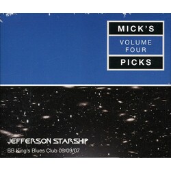 Jefferson Starship BB Kings Blues Club Ny 2007 Mick's Picks Volume 4 Vinyl LP
