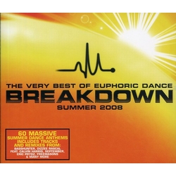 Various The Very Best Of Euphoric Dance Breakdown Summer 2008 Vinyl LP