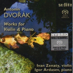 Dvorak Zenaty Ardasev Works For Violin & Piano (Hybr) SACD CD