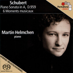 Franz Schubert / Martin Helmchen Piano Sonata In A, D.959 / 6 Moments Musicaux Vinyl LP