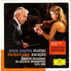 Anne-Sophie Mutter / Herbert von Karajan Complete Recordings On Deutsche Grammophon 1978 - 1988 Vinyl LP
