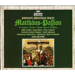 Johann Sebastian Bach / Edith Mathis / Janet Baker / Peter Schreier / Dietrich Fischer-Dieskau / Matti Salminen (2) / Münchener Bach-Chor / Münchener 