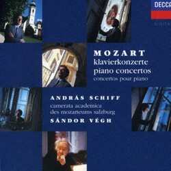 Wolfgang Amadeus Mozart / András Schiff / Camerata Academica Salzburg / Sándor Végh Klavierkonzerte - Piano Concertos - Concertos Pour Piano Vinyl LP