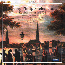 Georg Philipp Telemann / Ludger Rémy Kapitänsmusik 1724 (TVWV 15:2) Vinyl LP