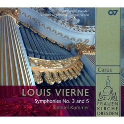 Vierne Kummer Symphonies Nos. 3 & 5 (Hybr) SACD CD