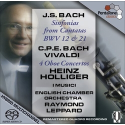 Heinz Holliger / Raymond Leppard / English Chamber Orchestra / I Musici / Antonio Vivaldi / Johann Sebastian Bach / Carl Philipp Emanuel Bach J.S. Bac