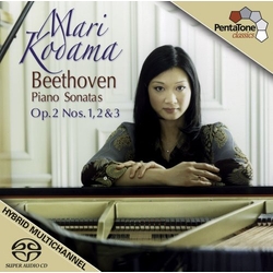 Beethoven Kodama Piano Sonatas Op. 2 Nos. 1 2 & 3 (Hybr) SACD CD