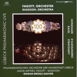 Honegger / Ravel / Honegger / D'Alessandro Lubeck Philharmonic Live 3 SACD CD
