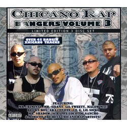 Chicano Rap Bangers Vol. 3-Chicano Rap Bangers 3 CD