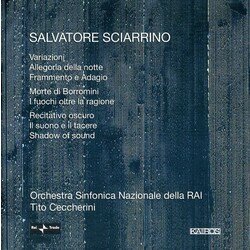 Salvatore Sciarrino / Orchestra Sinfonica Nazionale Della RAI / Tito Ceccherini Orchestral Works Vinyl LP
