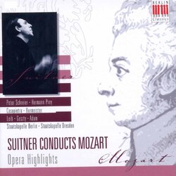 Mozart Suitner Schreiber Suitner Conducts Mozart & Opera 5 CD