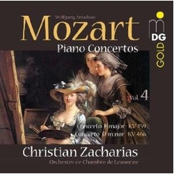 Wolfgang Amadeus Mozart / Christian Zacharias / Orchestre De Chambre De Lausanne Piano concero vol.4 Vinyl LP