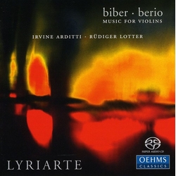 Biber Berio Violin Sonatas Excerpts From Duetti Per Due SACD CD