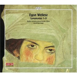 Egon Wellesz / RSO Wien / Gottfried Rabl Symphonies 1–9 Vinyl LP