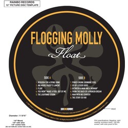 Flogging Molly Float picture disc Vinyl LP
