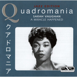 Sarah Vaughan A Miracle Happened Vinyl LP