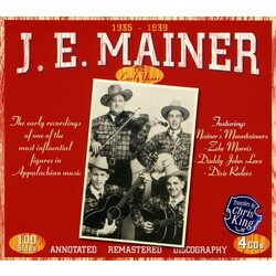 J. E. Mainer The Early Years 1935 - 1939 Vinyl LP