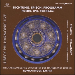 Strauss Stravinsky Brogli-Sacher Lubeck Philharmonic Live 4 (Hybr) SACD CD