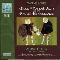Alfred Deller / Deller Consort / Gustav Leonhardt / Nikolaus Harnoncourt / Oriana Concert Orchestra / Orchester Der Wiener Staatsoper Music Of Handel,