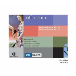 Rolf Riehm / Theo Nabicht / Ensemble Ascolta / The Hilliard Ensemble / ensemble recherche Aprikosenbäume Gibt Es, Aprikosenbäume Gibt Es Vinyl LP