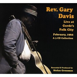 Rev. Gary Davis Live At Gerde's Folk City Vinyl LP