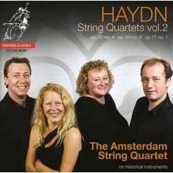 Joseph Haydn / The Amsterdam String Quartet String Quartets Vol. 2: Op. 20 No. 4  Op. 64 No. 6  Op. 77 No. 1 SACD