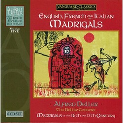Alfred Deller Madrigals Complete Dell box set 6 CD