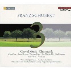 Franz Schubert Choral Music 3 CD