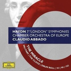 Joseph Haydn / The Chamber Orchestra Of Europe / Claudio Abbado 7 "London" Symphonies Vinyl LP