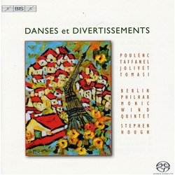 Taffanel Poulence Jolivet Tomasi Hough Danses Et Divertissements SACD CD