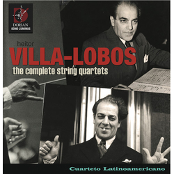 Heitor Villa-Lobos / Cuarteto Latinoamericano The Complete String Quartets Vinyl LP