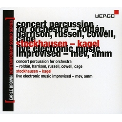 Earle Brown Contemporary Sound Series 1 3 CD