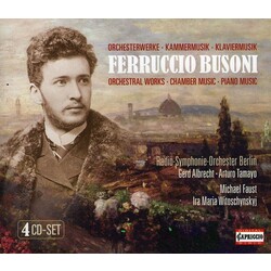 Busoni Orchestral Works/Chamber Music/Piano Music 4 CD