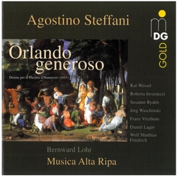 Steffani / Musica Alta Ripa / Lohr ORLANDO GENEROSO  box set 3 CD