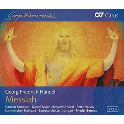 Georg Friedrich Händel / Kammerchor Stuttgart / Barockorchester Stuttgart / Frieder Bernius Messiah Vinyl LP