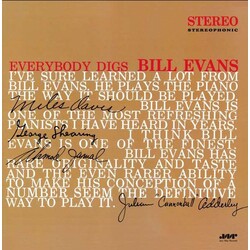 The Bill Evans Trio Everybody Digs Bill Evans VINYL LP