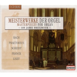 Bach,J.S. Praetorius Scheidt Franck Liszt Organ Music CD