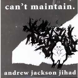 Andrew Jackson Jihad Can't Maintain Vinyl LP